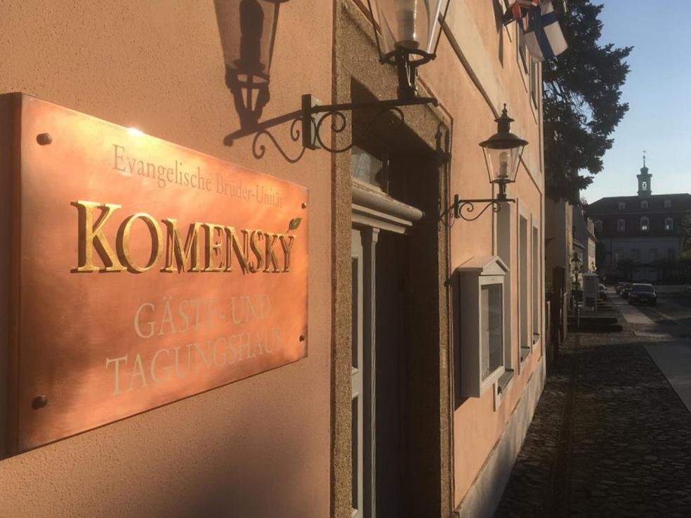 Komensky Gaeste- Und Tagungshaus Herrnhut Ngoại thất bức ảnh